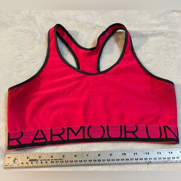 Pink Under Armour Sports Bra​ - Picture 1 of 3